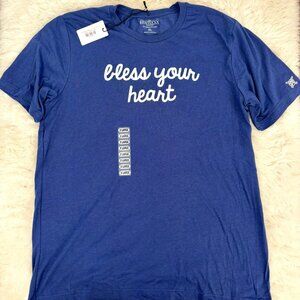 Navy Bless Your Heart T-Shirt | NWT | XL | The Kentucky Shop